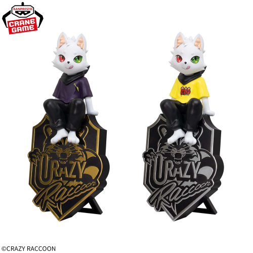 Crazy Raccoon デスクトップフィギュア-Ras-